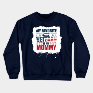 Military Veterans Day My favorite veteran is my family Mom Vintage Crewneck Sweatshirt